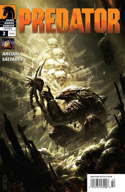 Cover for Predator (Dark Horse, 2009 series) #2