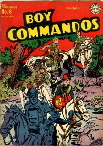 Cover for Boy Commandos (DC, 1942 series) #6