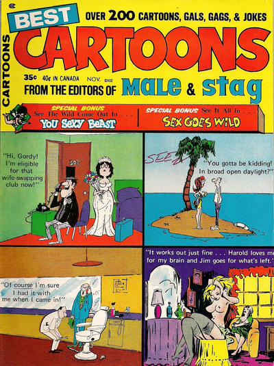GCD :: Cover :: Best Cartoons from the Editors of Male & Stag #v2#6