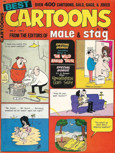 GCD :: Cover :: Best Cartoons from the Editors of Male & Stag #3