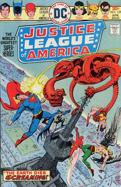 GCD :: Cover :: Justice League of America #129