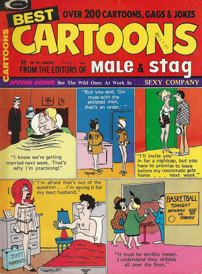 GCD :: Cover :: Best Cartoons from the Editors of Male & Stag #v4#2
