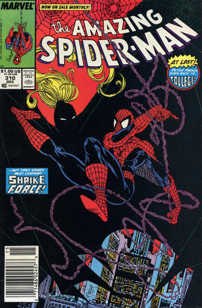 Cover for The Amazing Spider-Man (Marvel, 1963 series) #310 [Newsstand]