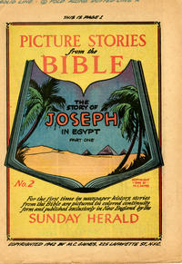 Cover Thumbnail for Picture Stories from the Bible (Max C. Gaines, 1942 series) #2